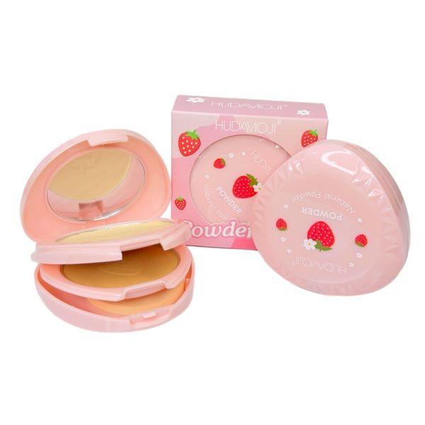 پنکک صورت دو طبقه هدی موجی مدل توت فرنگی وزن 16 گرم شماره 01