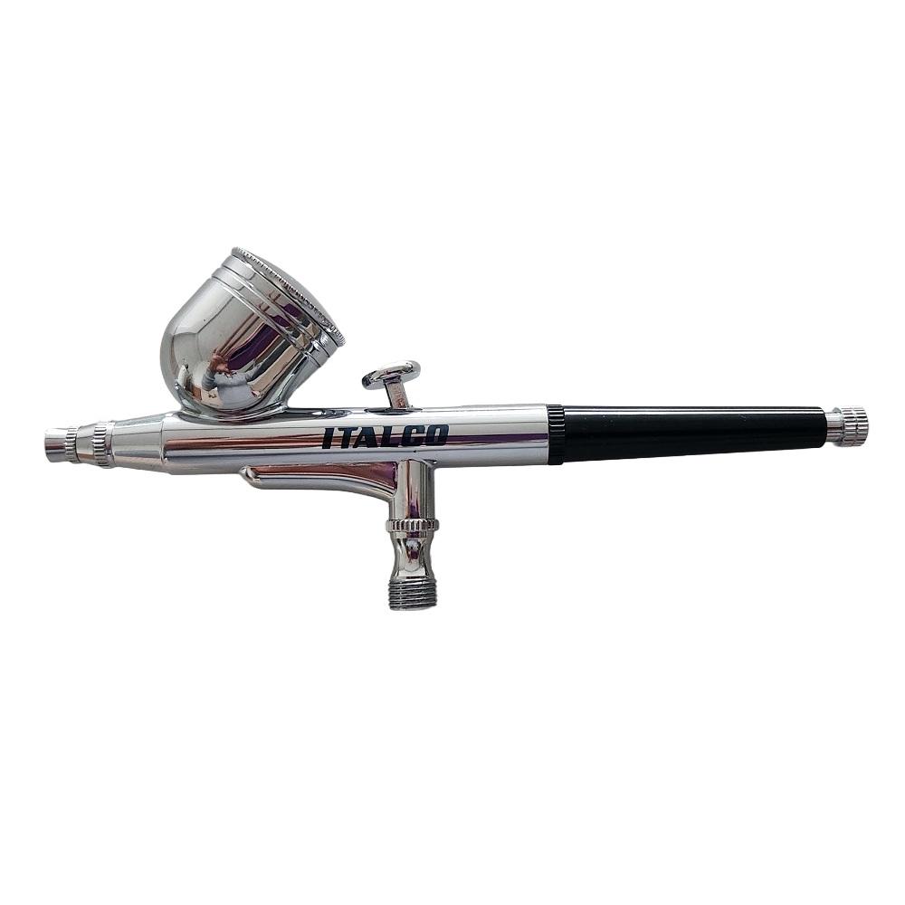 پیستوله ایربراش حرفه ای ایتالکو مدل A -130 نازل 0/1 میلیمتر