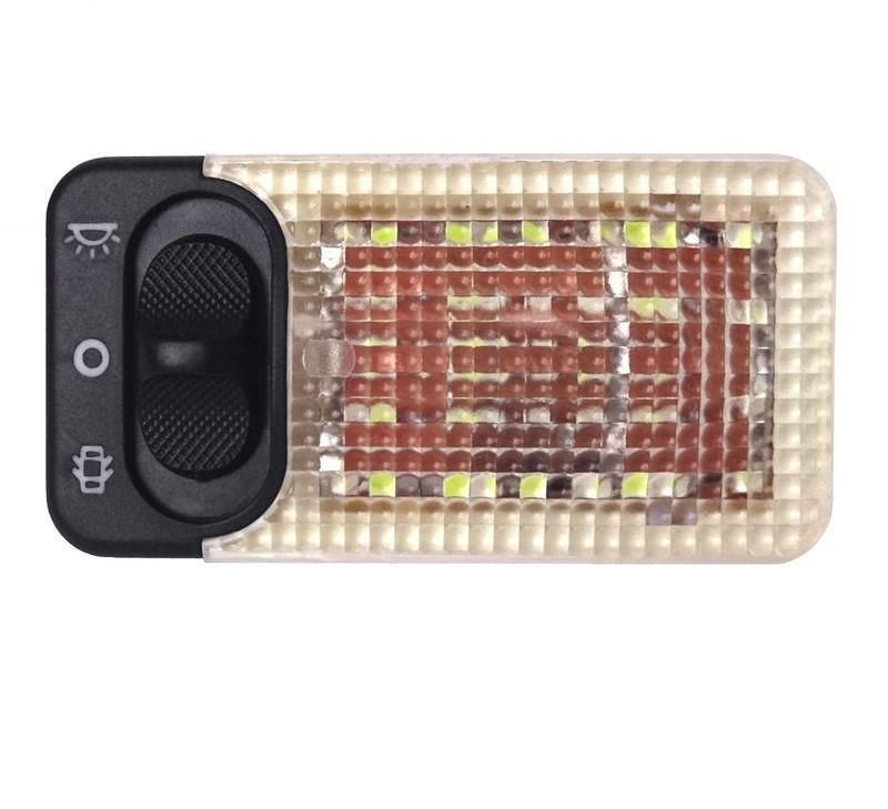 چراغ سقف خودرو مدل TS-301-IW مناسب برای پژو 206
