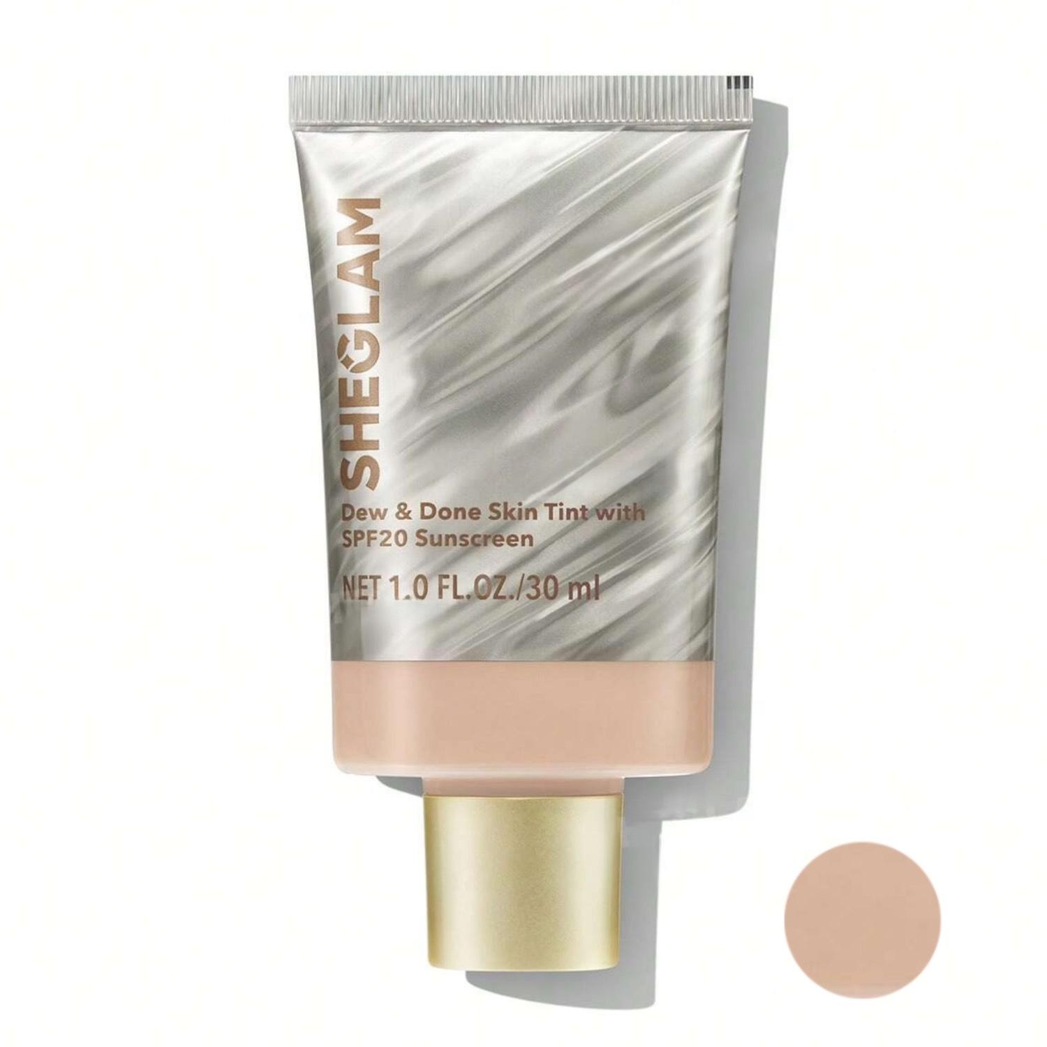 کرم ضد آفتاب شیگلم مدل Dew & Done skin tint با SPF 20 رنگChantilly حجم30میل