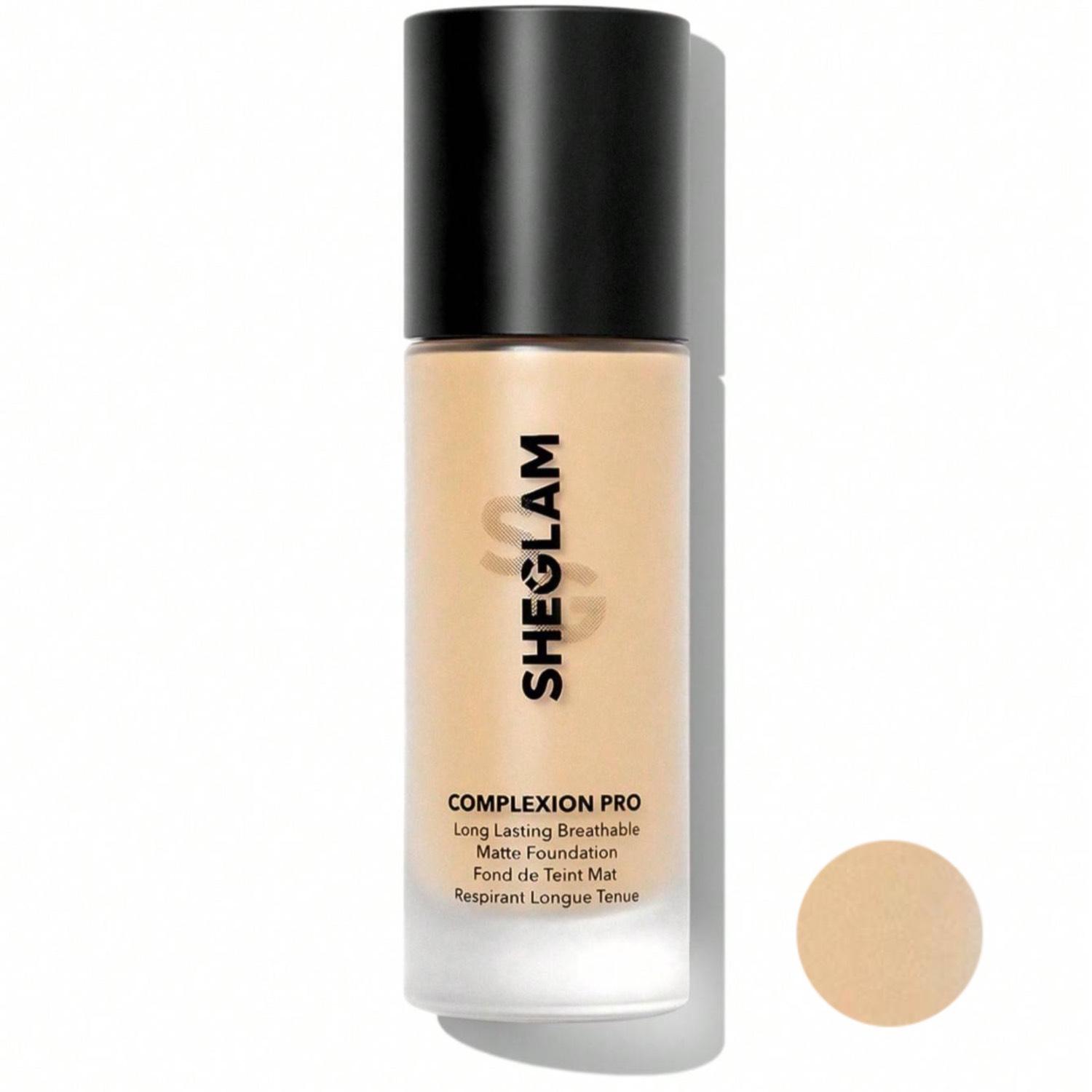 کرم پودر مات شیگلم مدل Complexion Pro رنگ Buttercream