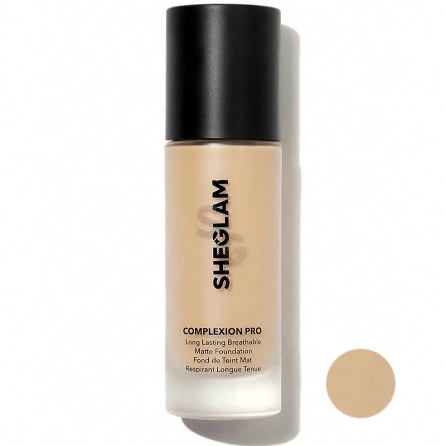 کرم پودر مات شیگلم مدل Complexion Pro رنگ Warm Vanilla