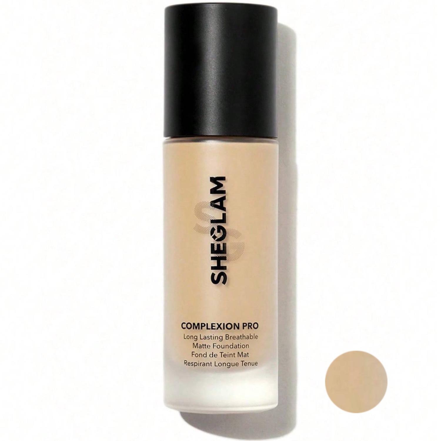 کرم پودر مات شیگلم مدل Complexion Pro رنگ Shell