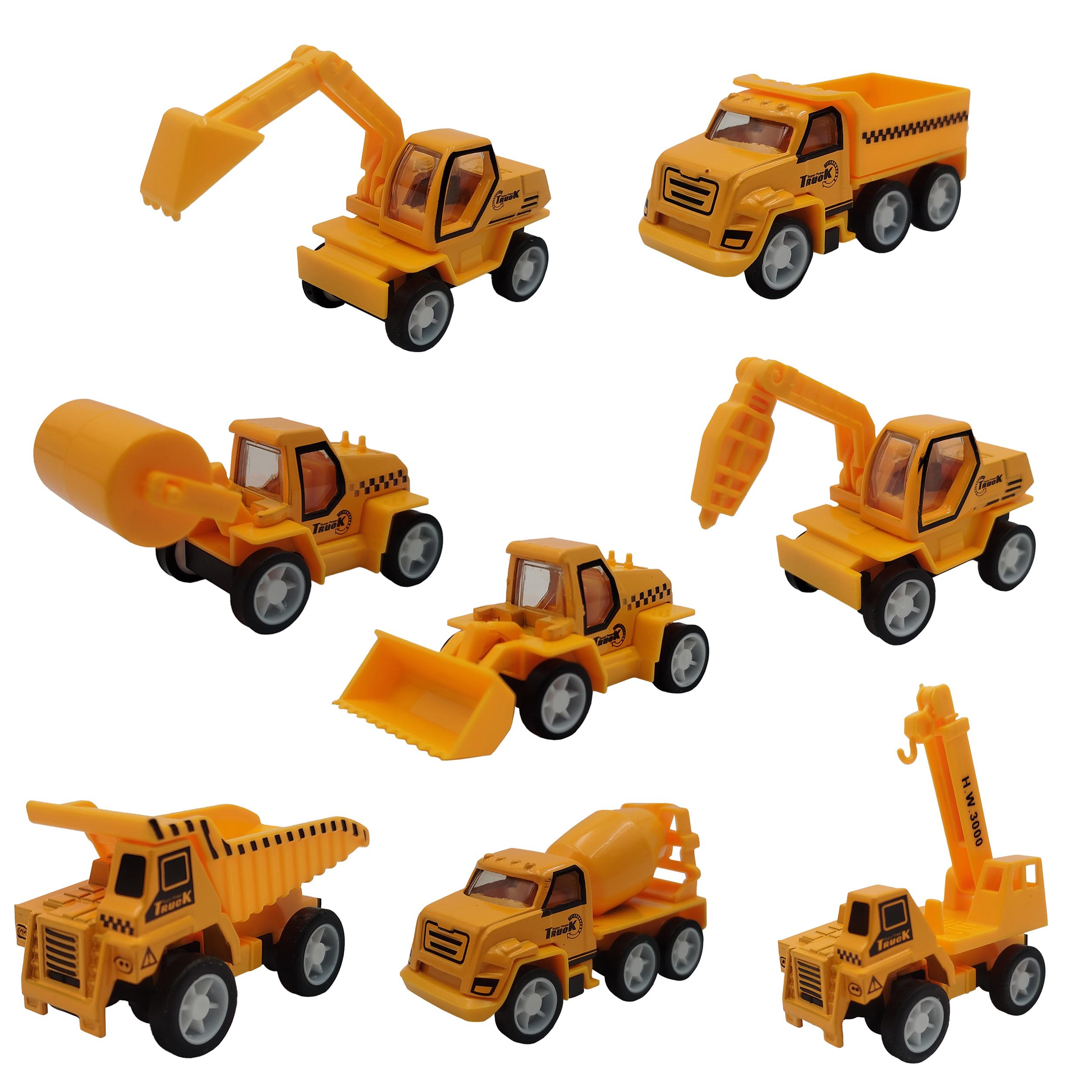 مجموعه 8 عددی ماشین بازی مدل 1-6088